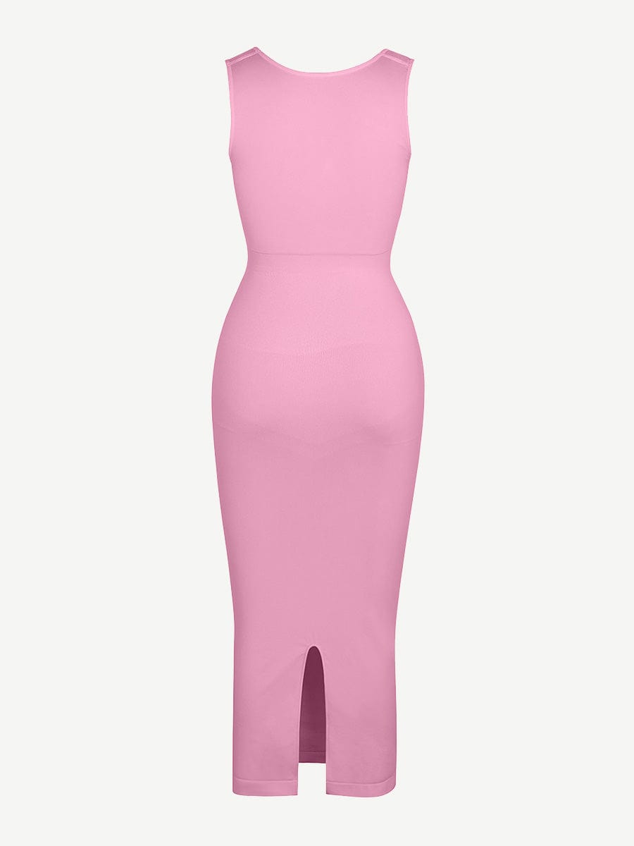 🌿 Eco-friendly Seamless 360° Waist Control Spaghetti Strap Suspender Long Skirt