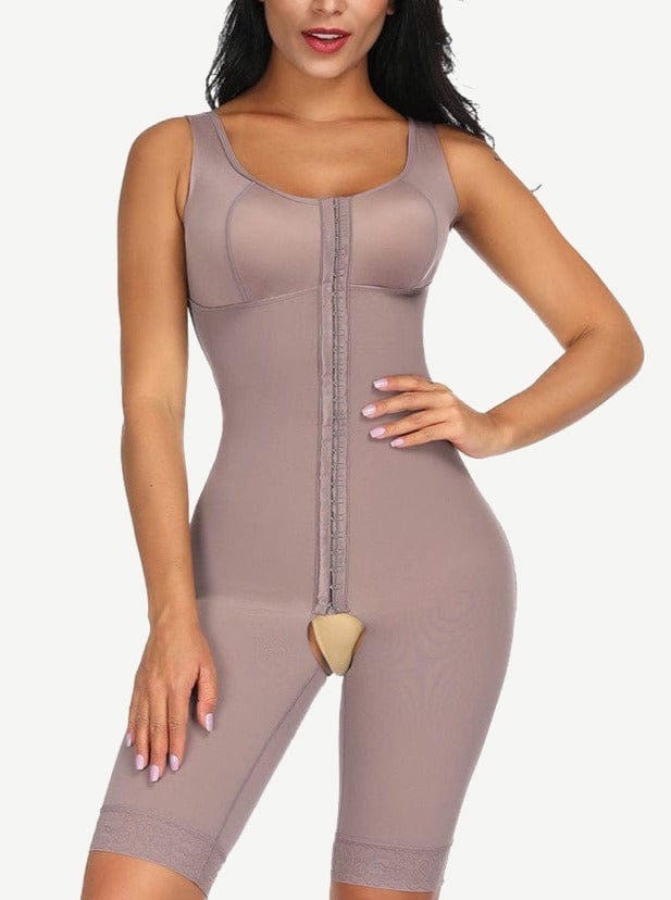 Ultimate Stretch Nude Hooks Crotchless Unpadded Big Size Shapewear