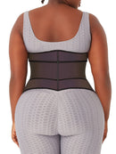 Rainbow Reflective Latex Waist Trainer Abdominal Slimmer Private Label Waist Trainer